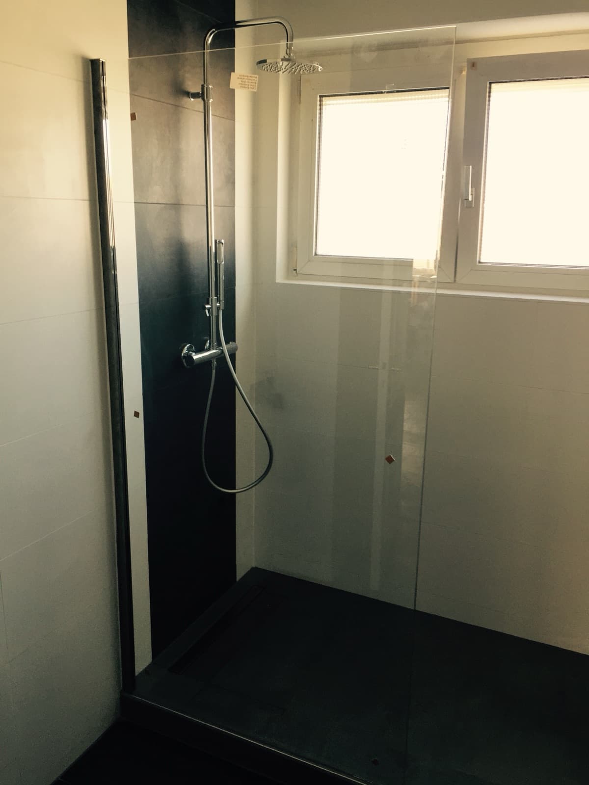 Douche à l'italienne carrelée